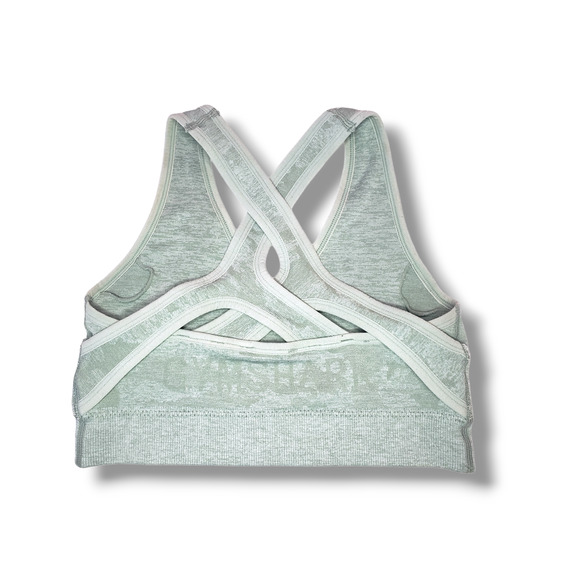 Gymshark OG Adapt Camo XS Sage Sports Bra - Picture 2 of 3
